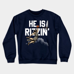 He Is Rizzin' Crewneck Sweatshirt